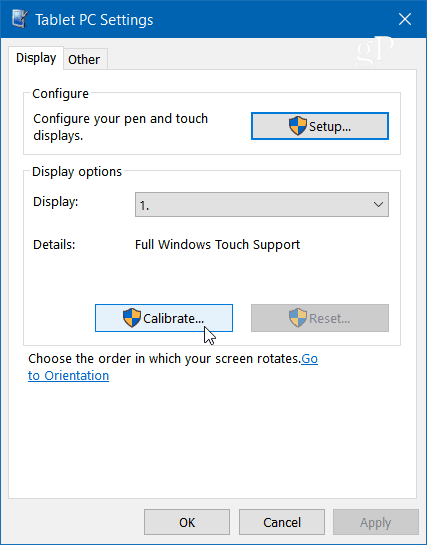 Windows Pen And Touch Support